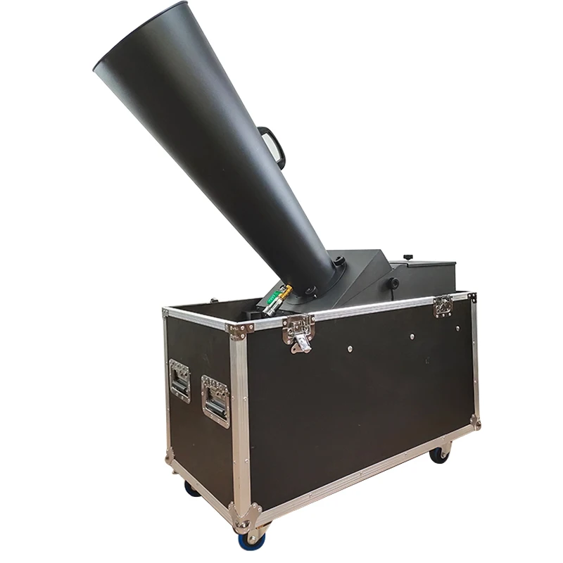 TOPFLASHSTAR Big Model 100*50*85cm 15M Spray Height CO2 Color Paper Blower Confetti Cannon Blaster Launcher Confetti Machine