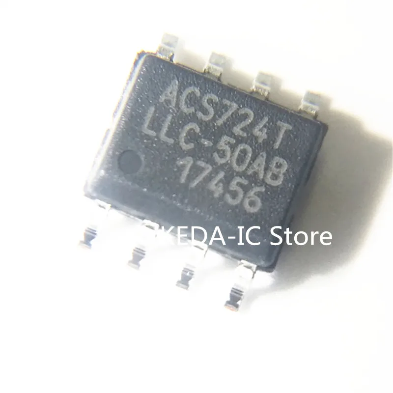 2PCS~100PCS/LOT  ACS724LLCTR-50AB-T  ACS724T  LLC-50AB  SOP8  new original