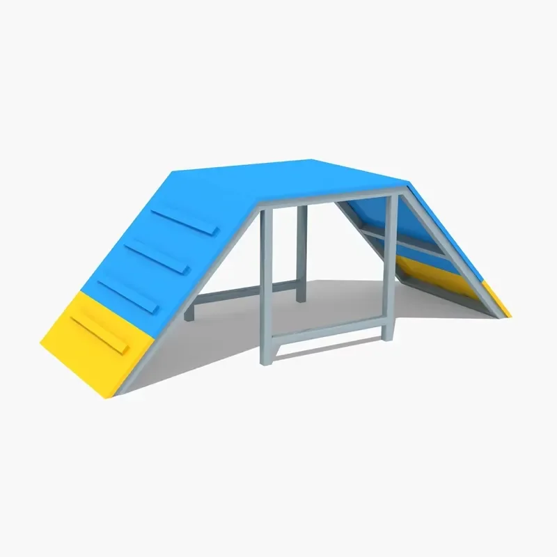for Outdoor Dog Obstacle Training Playground Equipment LLDPE Galvanized Safety Material Pet Amusement Set Games Obstacle