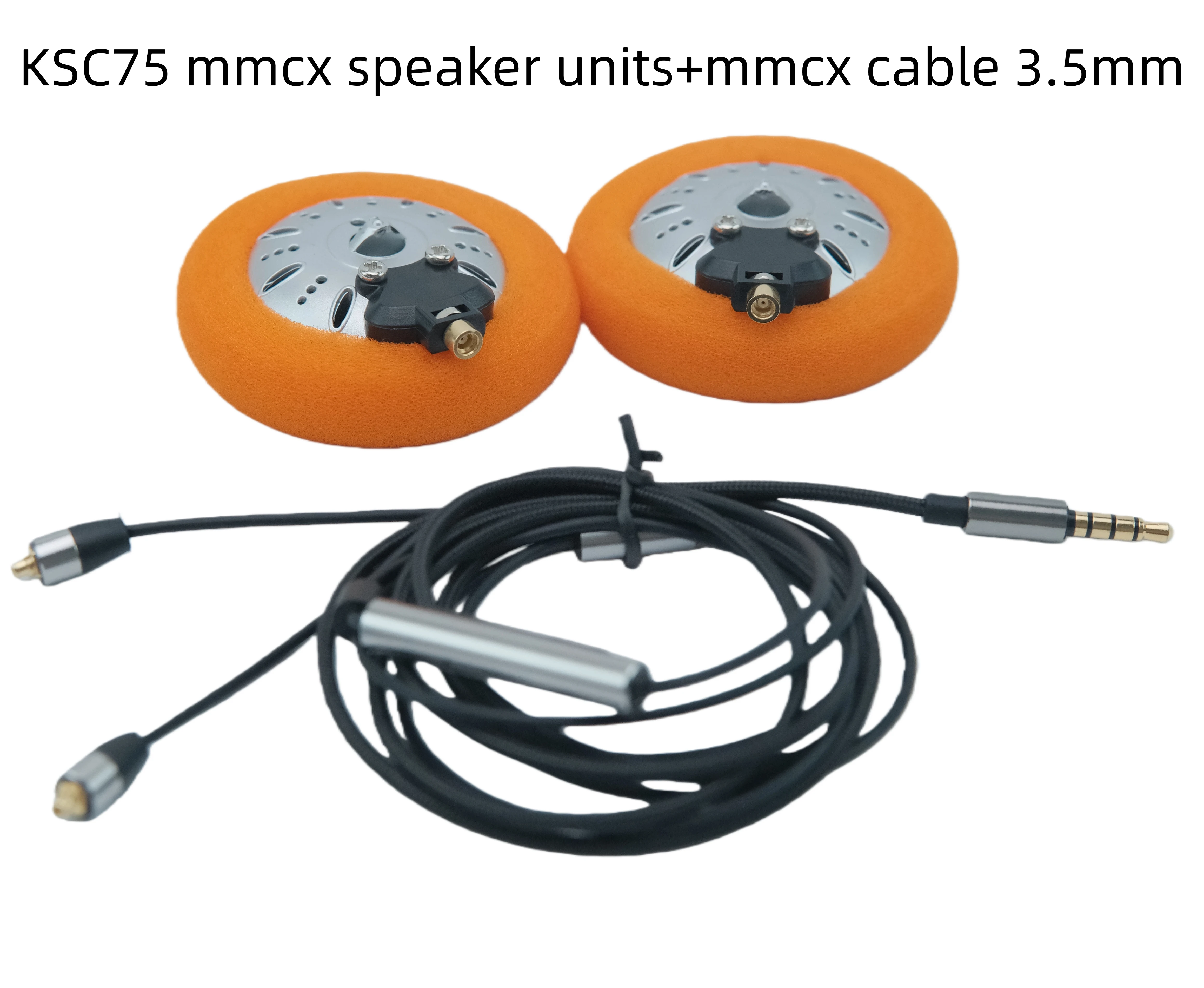 Suitable for Auriculares KOSSO KSC75 Mmcx Speaker Units Repair Parts Vintage Headphone Speakers with MMCX Cable