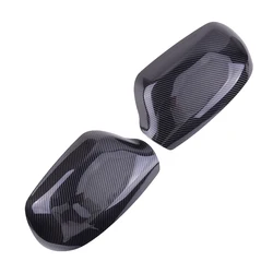 1 Pair Front Left & Right Side Rearview Mirror Door Wing Cover Trim Overlay Cap Fit for Mazda 2 3 6 2004 2005 2006 2007 2008