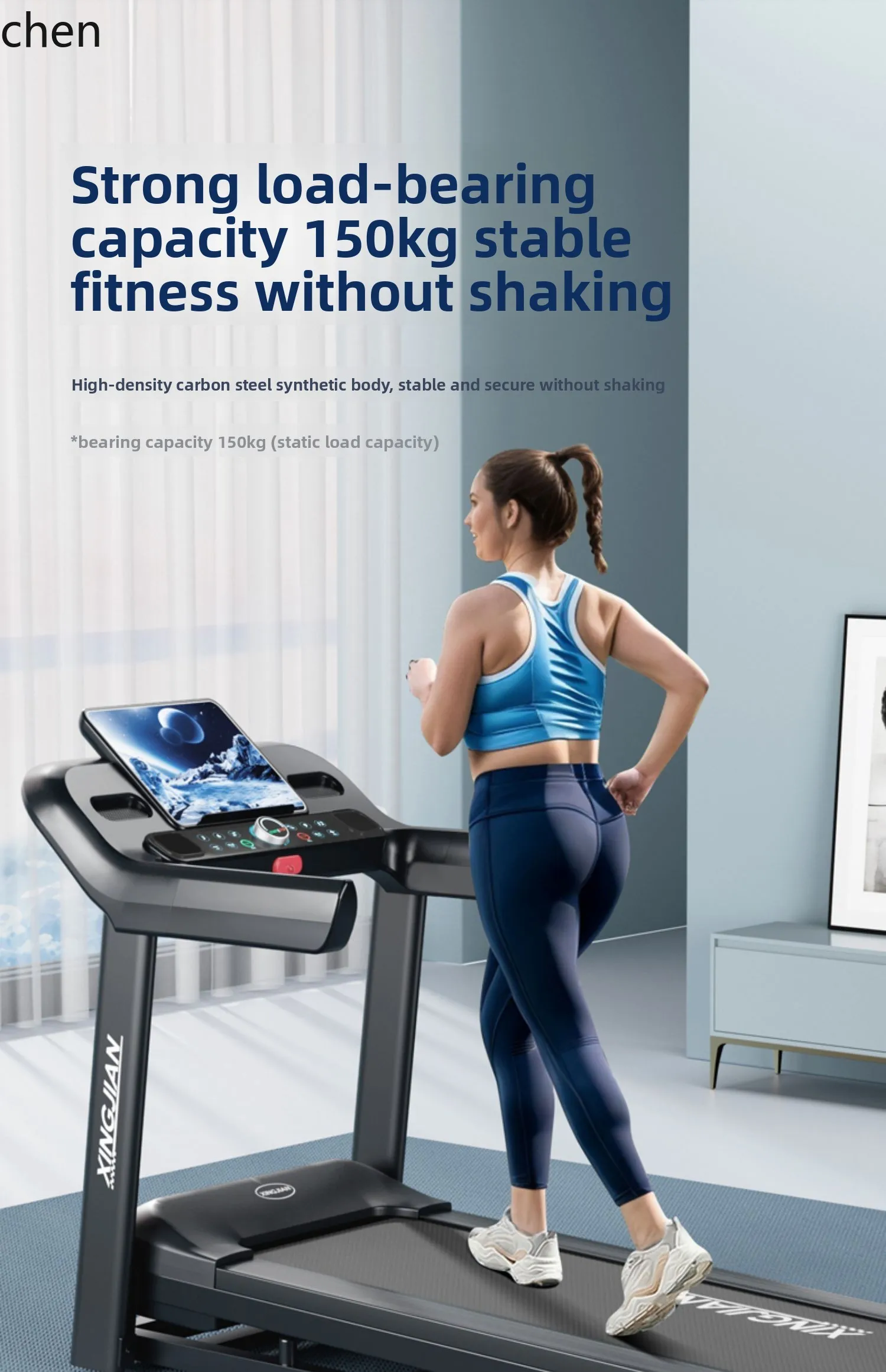 HXL Treadmill Climbing Foldable Indoor Gym Silent Fitness Equipment