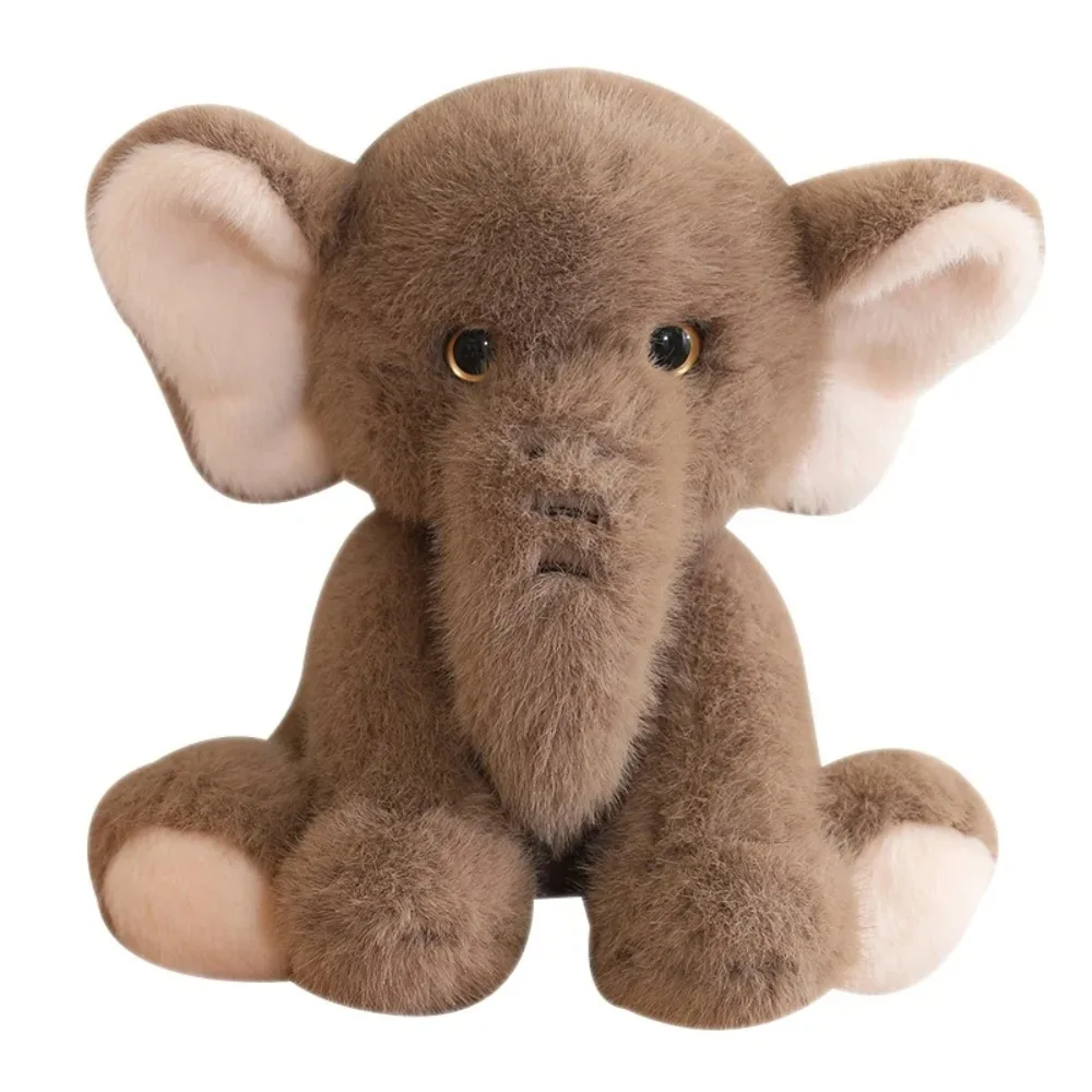 

's Accompany Cute Long Nose Elephant Creative Stuffed Cartoon Elephant Collection 23/35cm Animal Stuffed Birthday Gift