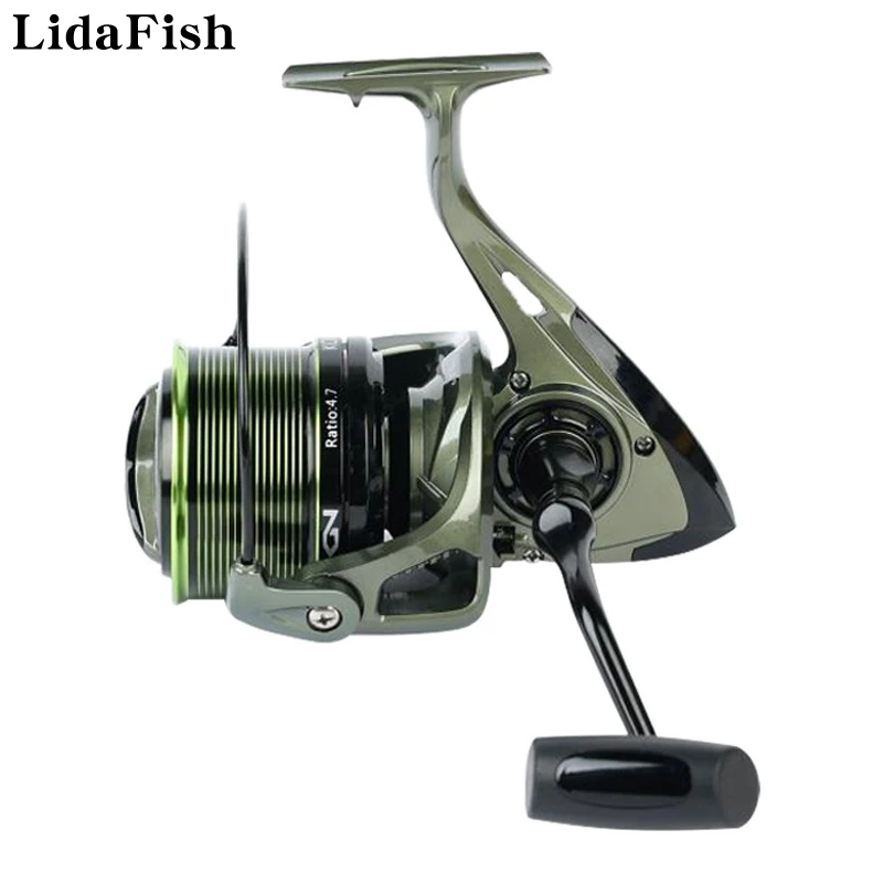 New 8000 10000 12000 KCN-Series Lightweight Spinning Reel 12+1BB Anti-Corrosion Distant Carp Fishing Reel