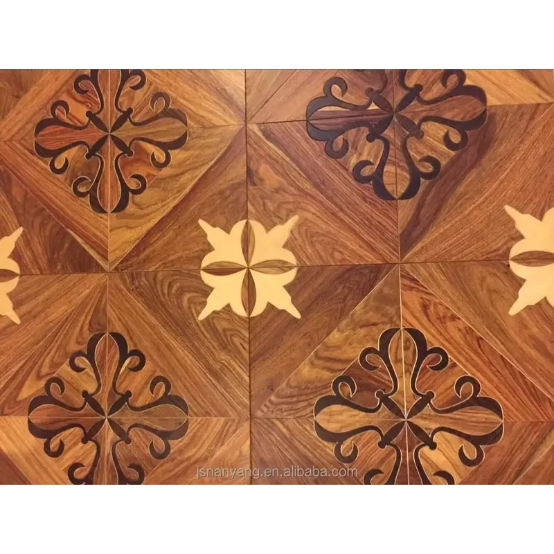 Art Parquet Wood Flooring/country Inlay Wood Flooring