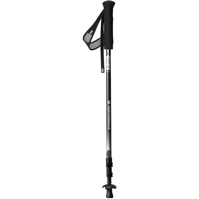 Suitable for Boshi and outdoor camping hiking poles T800 carbon ultra-light retractable walking sticks non-slip crutches mountai