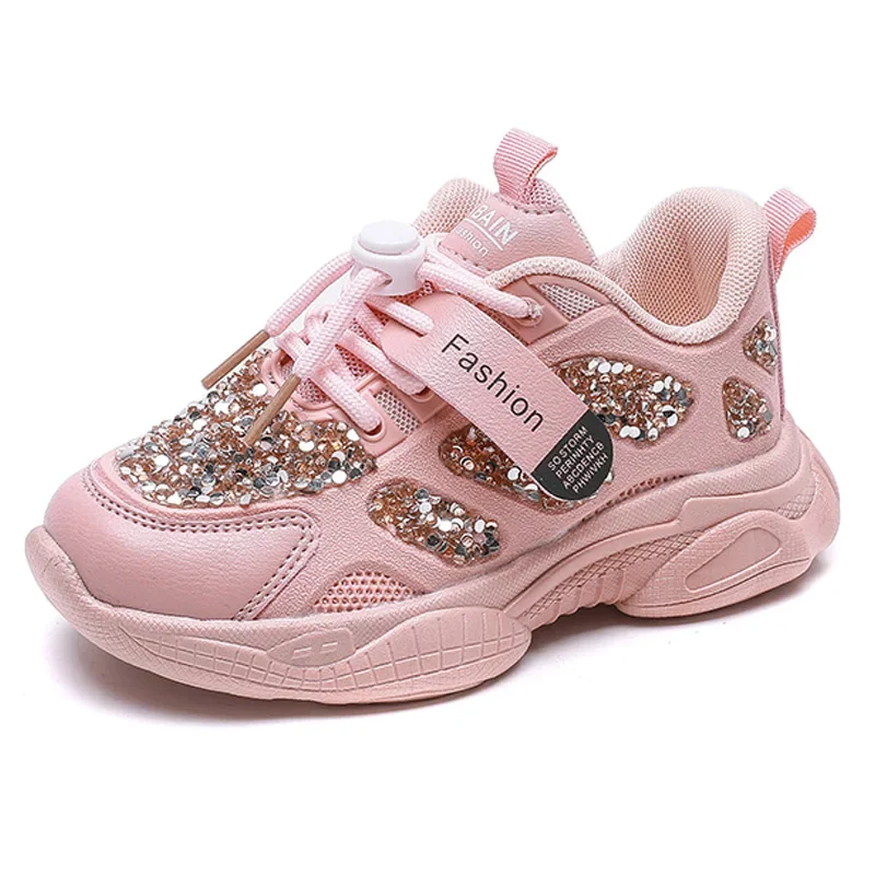 

New Arrival Kids PU Leather Sneakers - Spring Sport Flats for Boys and Girls 5-10 Years