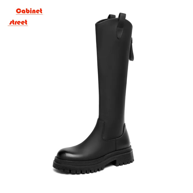 

2024 Winter Thick Plush Warm Snow Boots Women Slip On Flat Heels Cotton Shoes Woman Non Slip Waterproof Ankle Boots Female Black