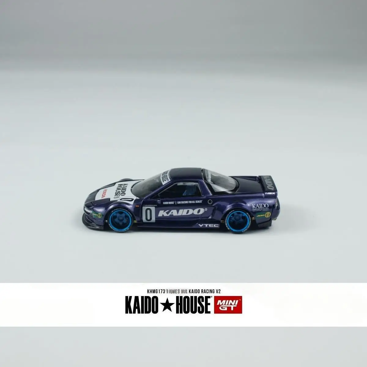 TSM MINIGT KAIDO HOUSE 1:64 KHMG173 nsx Kaido Racing V2 Paars gegoten Legering Model Auto Collectie Gift