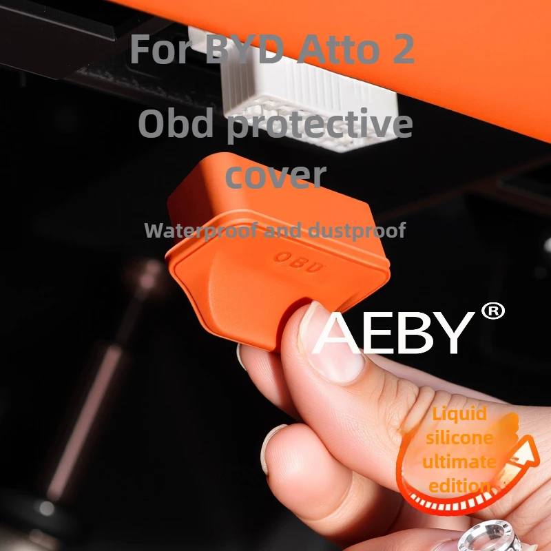 

AEBY For BYD Atto 2 Smart Driving Edition 2025 Diagnostic Connector Protector Cap,OBD Port Dust Cover,Car Accessories,Custom Fit