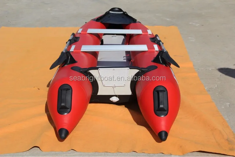 Certificación CE Mejor barco de pesca inflable Kayak Hypalon para 2 personas con precios