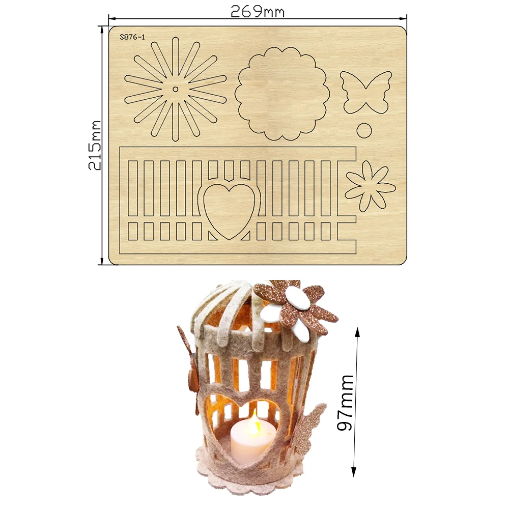 Lantern Cage Dies Suitable for Common Die Cutting Cutting Dies Wood Machines on the Market