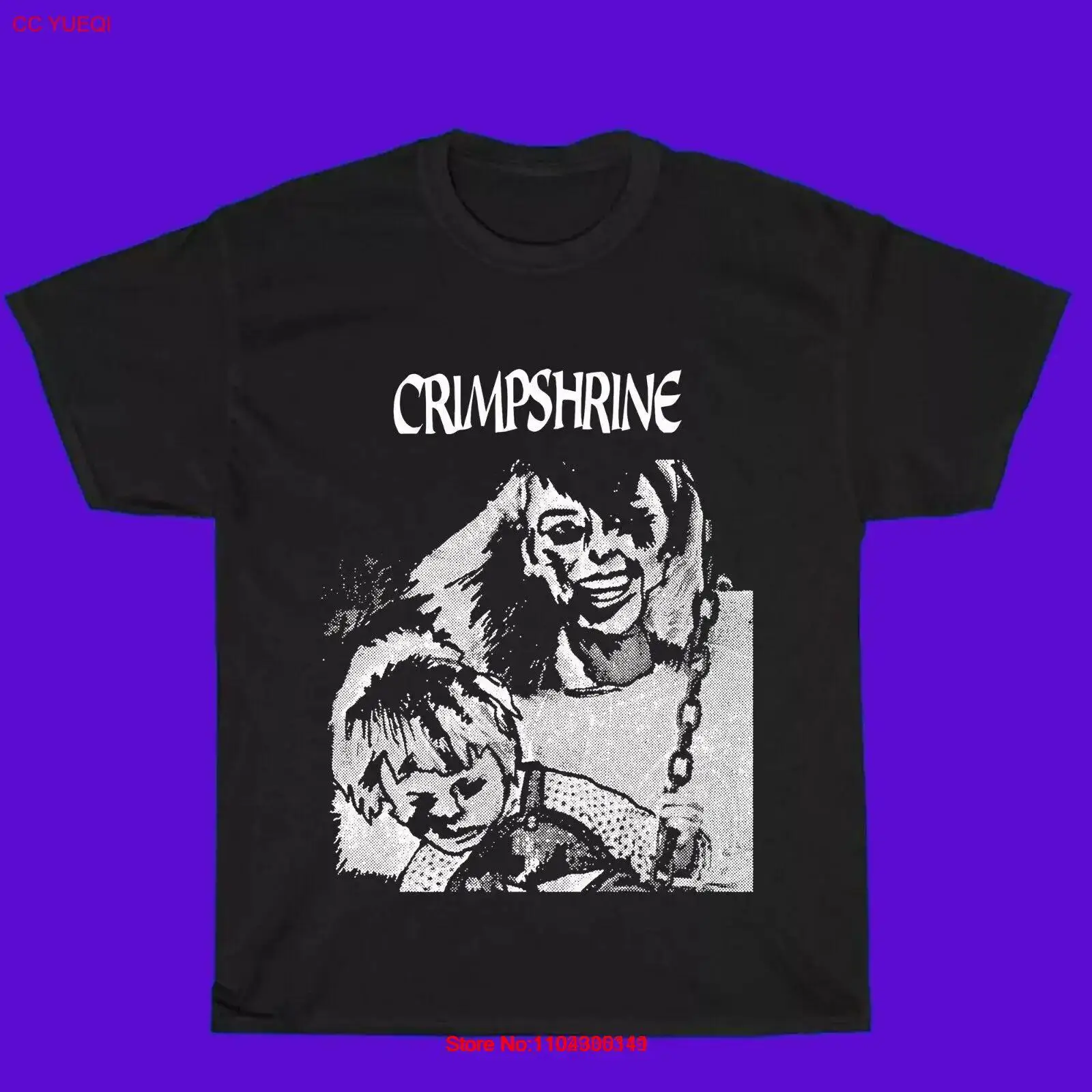 Crimpshrine Sleep, What's That graphic T-Shirt Size S-5XL provide a note size