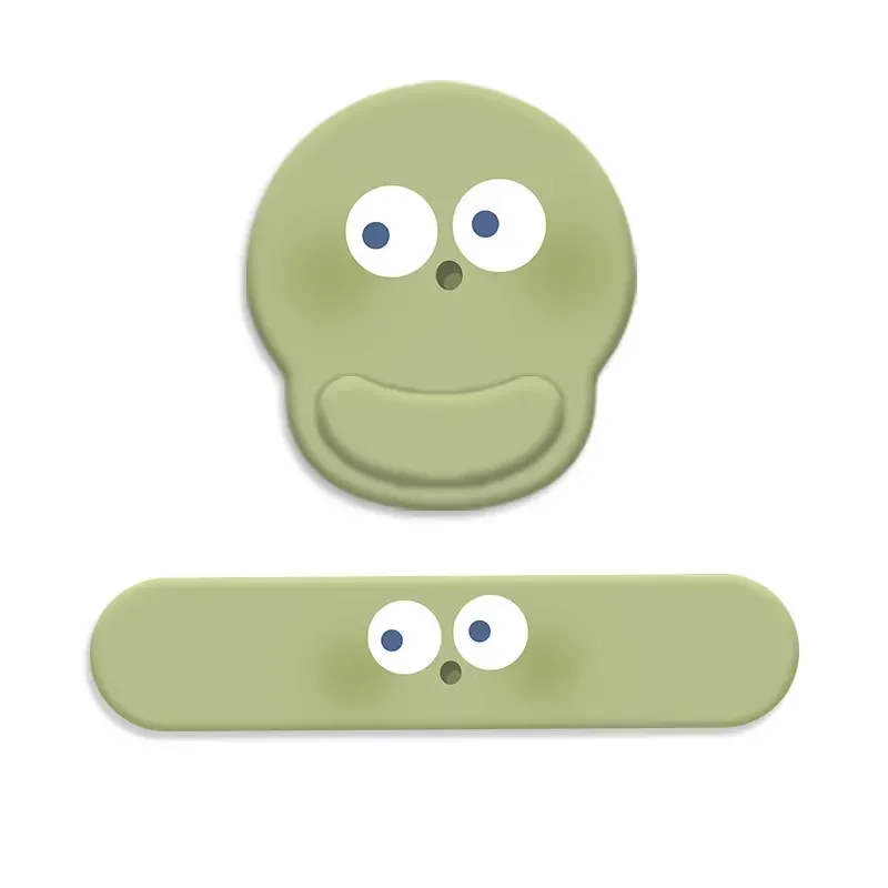 Cute Emoji Wrist Guard Mouse Pad For Keyboard wrist pad Support Silicone Office Thick And Comfortable Wrist Support Anti Slip