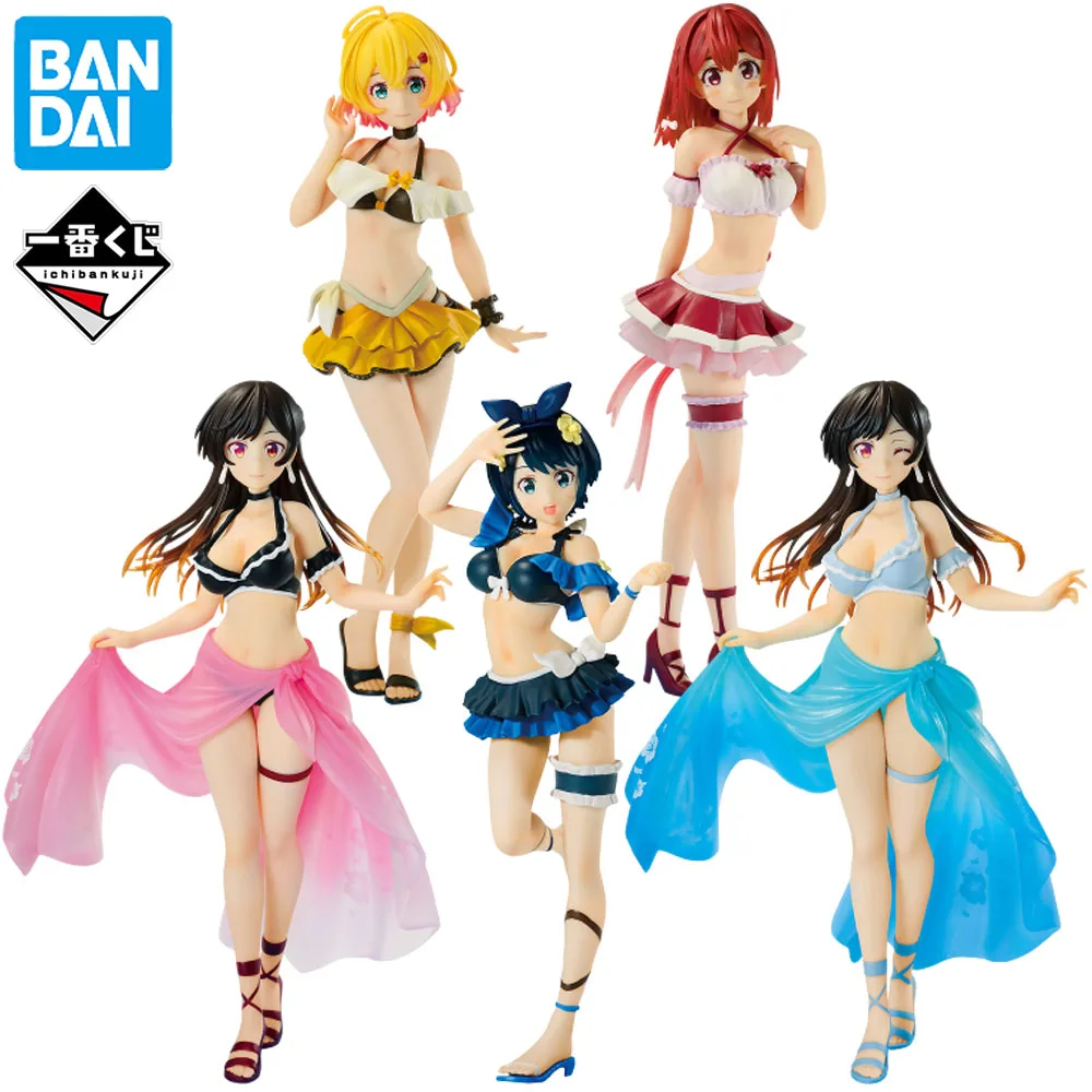 

Original Bandai Ichiban Kuji Rent-a-Girlfriend Nanami Mami Sarashina Ruka Sakurasawa Sumi Ichinose Chizuru Figure Anime Model