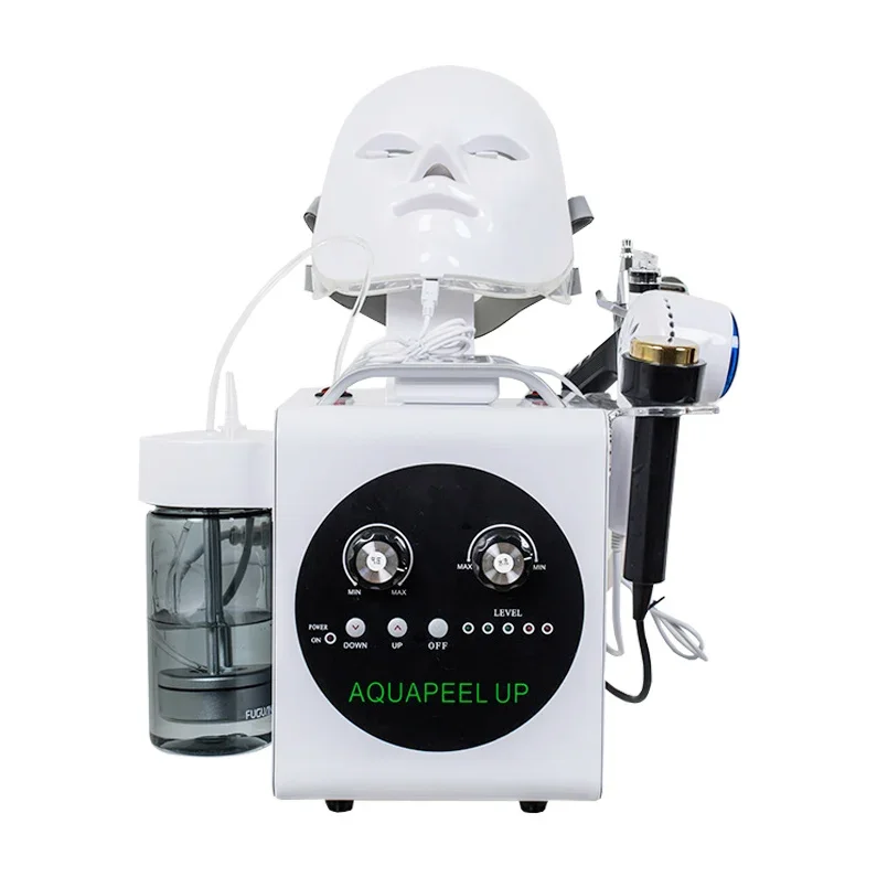 Skin Peel Beauty Equipment For Face Deep Cleaning Oxygen Jet Facial Machine 5 IN 1 Skin Care Firming Rejuvenation Machine