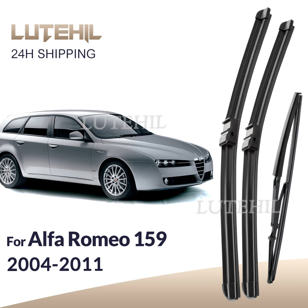 

Wiper Front & Rear Wiper Blades Set For Alfa Romeo 159 2004-2011 2005 2006 2007 2008 Windshield Windscreen Window 22"+18"+13"