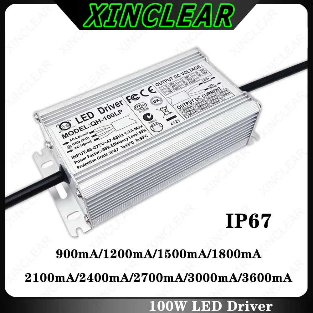 

LED Driver DC54-90V 54-75V 30-65V 18-42V 18-34V 900mA 1200mA 1500mA 2100mA 2400mA Lighting Transformers 80W90W 100W Power Supply