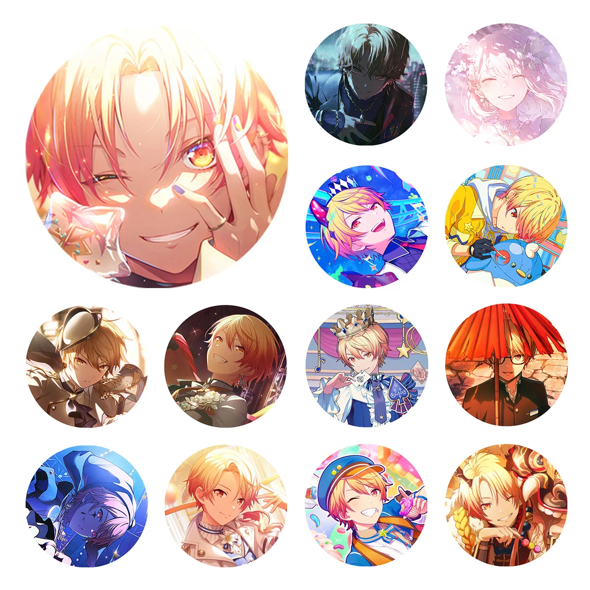 

Project SEKAI Anime Wonderlands Showtime WS Tenma Tsukasa updated on 20251220 50mm Metal Badge Brooch Pins