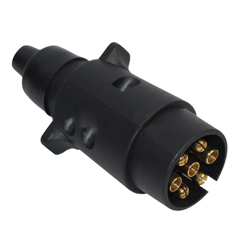 7Pin Truck Trailer Light Board Extension Cable Connector Adaptor Cable Socket Wire Part Cable Circuit Socket Plug