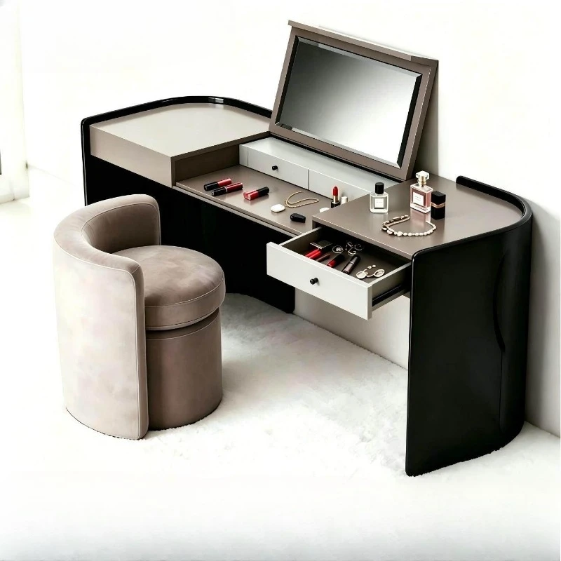 Dresser, bedroom, makeup table, desk, modern simple storage cabinet integrated