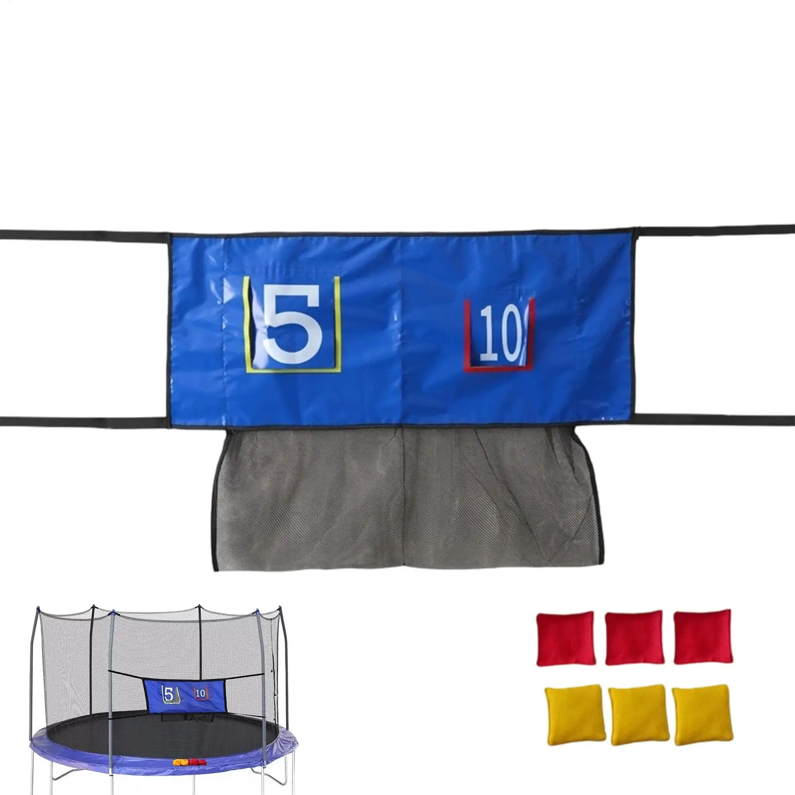 

Водонепроницаемая интерактивная мишень для метания мешков с песком, игры с батутом и мишенью для метания, для детей, мальчиков, девочек, для сада и двора