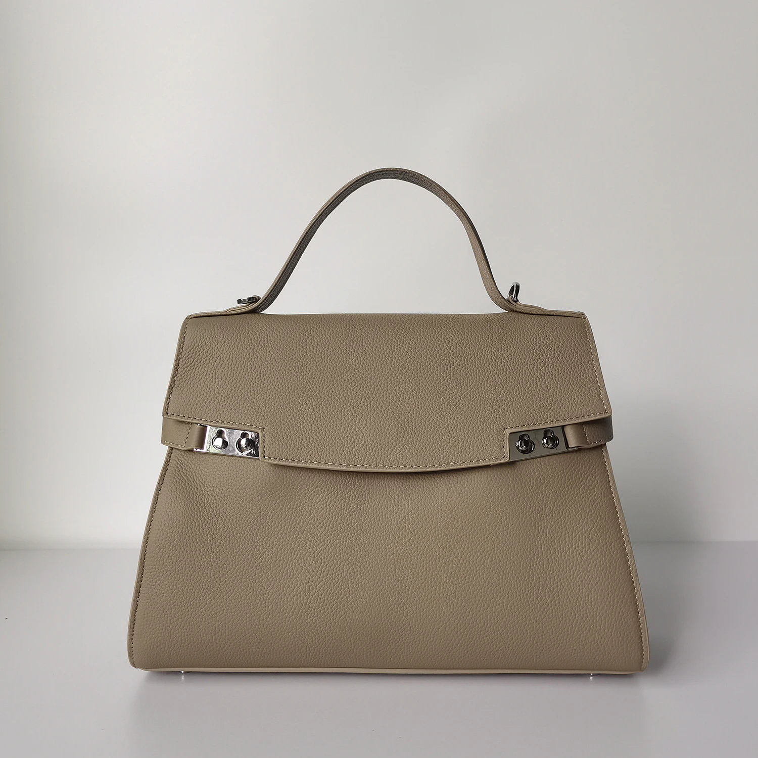 

2025 new first layer cowhide leather genuine leather women's bag fashionable handbag simple large capacity shoulder bag women's