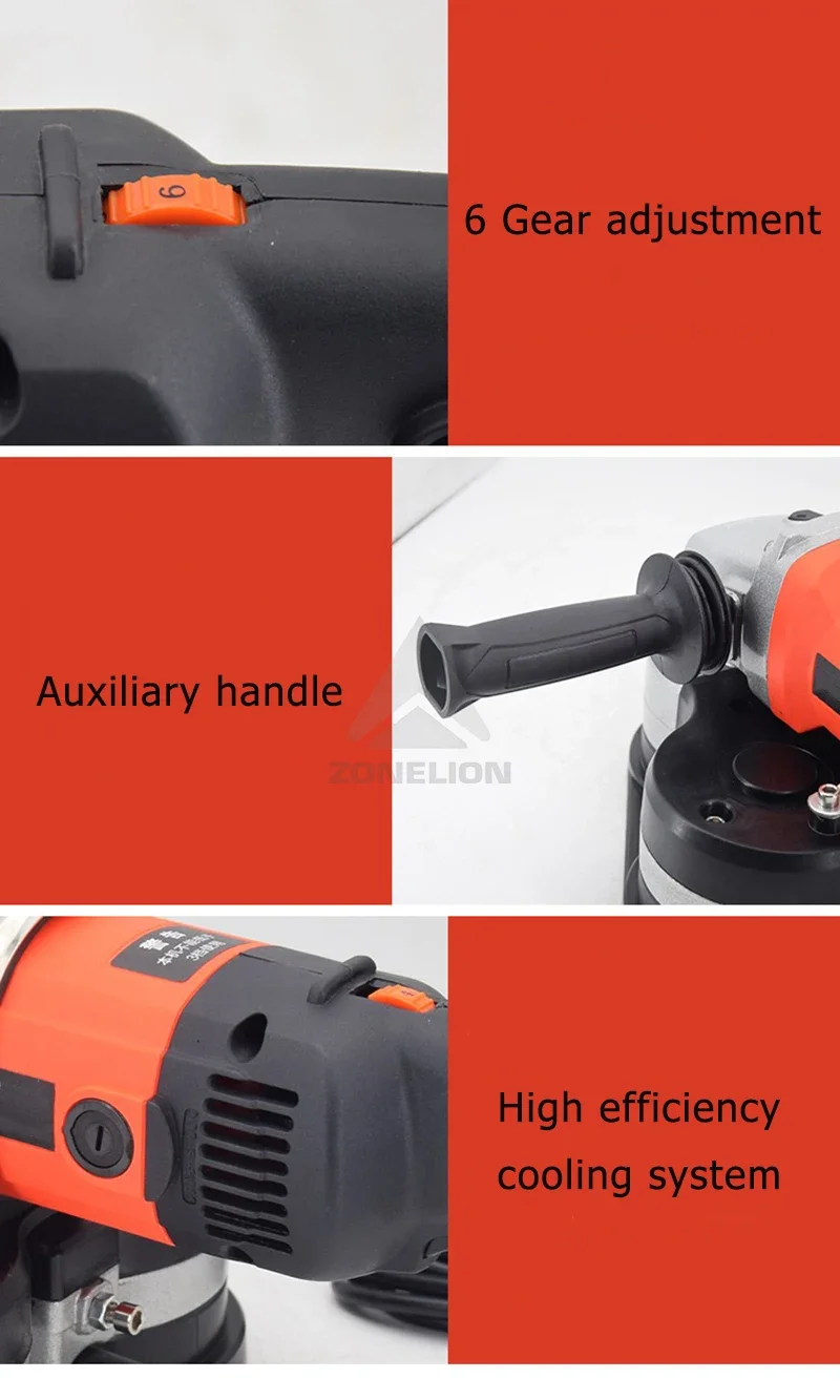 Floor Scraping Machine Electric Concrete Scarifier Planer Grinder Floor Grinder For Sale