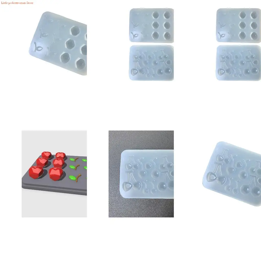 

F92D Sturdy Silicone Cherry Mould Flexible and Sturdy for Desserts And More
