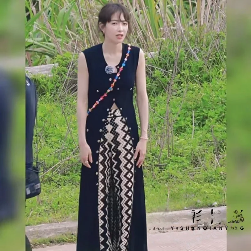   Ahueca hacia fuera el punto largo Dr Svel de las mujeres Slim Fit Primavera Verano Faion Song Hye Kyo Sle French Sle