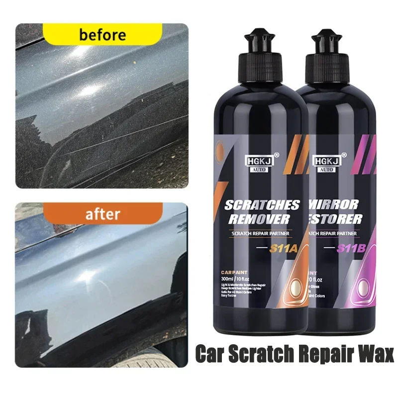 Automotive Scratch Repair Paste: Car Body Polish, Paint Repair & Composite Care Liquid