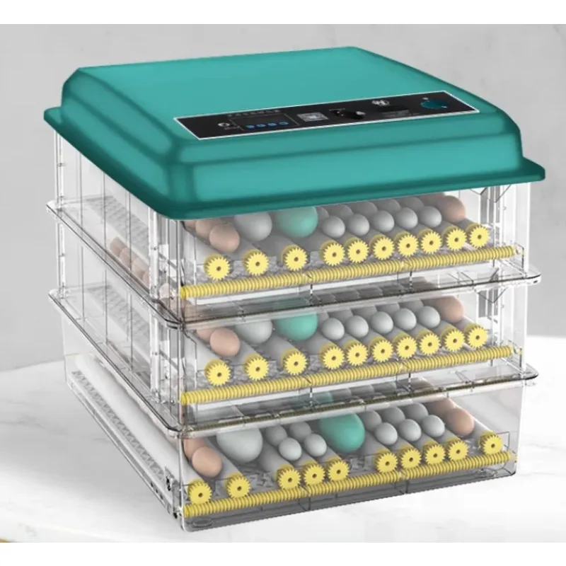 

Incubator Small Household Chicken, Duck and Goose Egg Incubator Mini Incubator Automatic Intelligent Incubation Egg Incubator