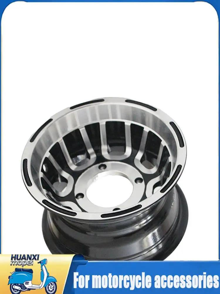8 Inch Aluminum Alloy Front Rear Wheel Hub Lightweight Corrosion Resistant Rim Fit ATV Quad Bike Go Kart Beach Buggy Golf Cart Off Road Replacement Parts - view 2