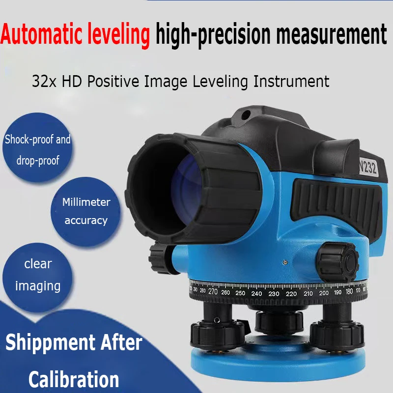 

SW 232 Professional 32 Times Optical Auto Level High Precision Stable Self Level Engineering Measuring Tool Measure Instrument