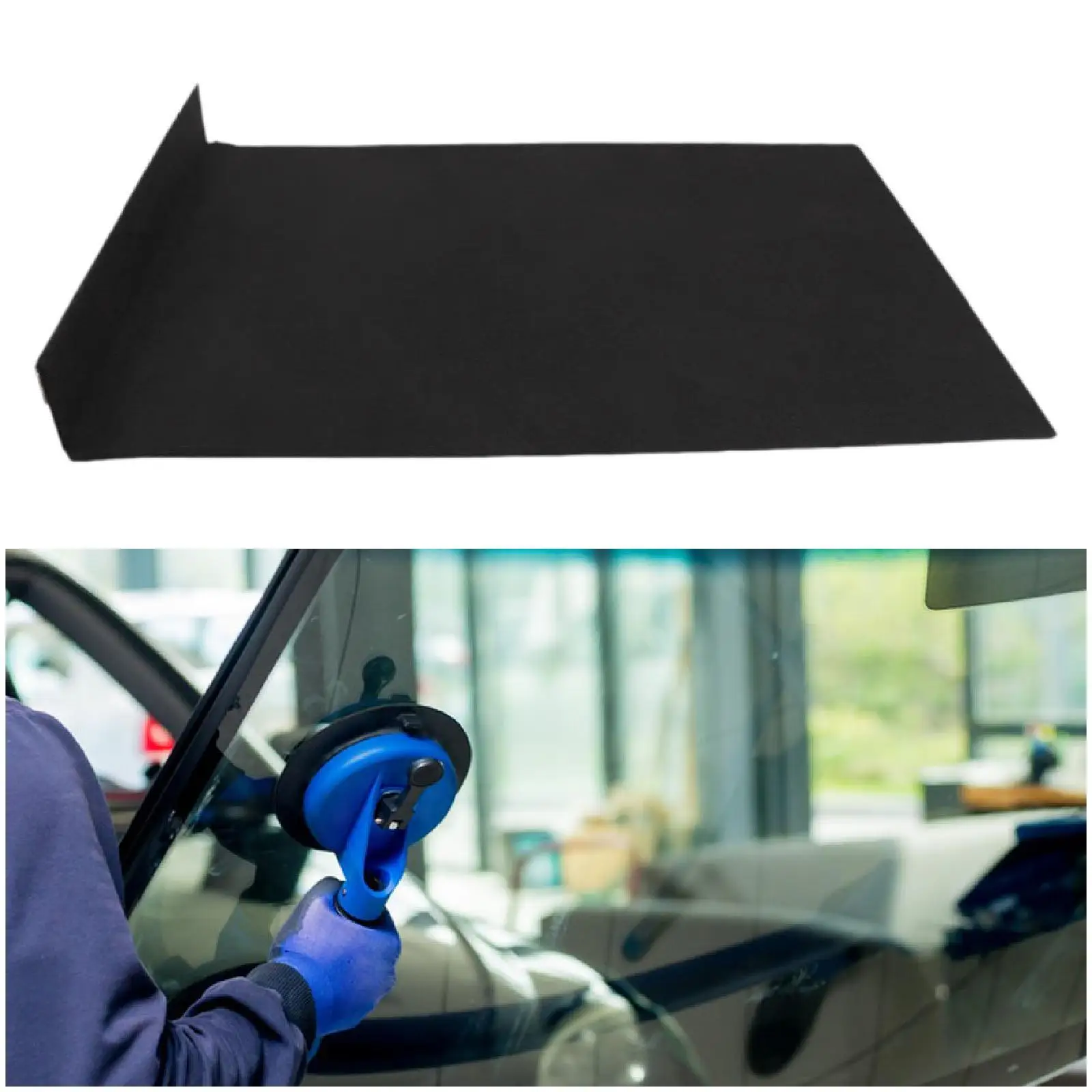 

Window Guard Protect Car Window Repair Tool Glass Protective Plate Window Curve Wedge for Minor Dents Auto Body