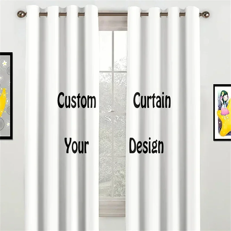 

Cartoon cute print curtains