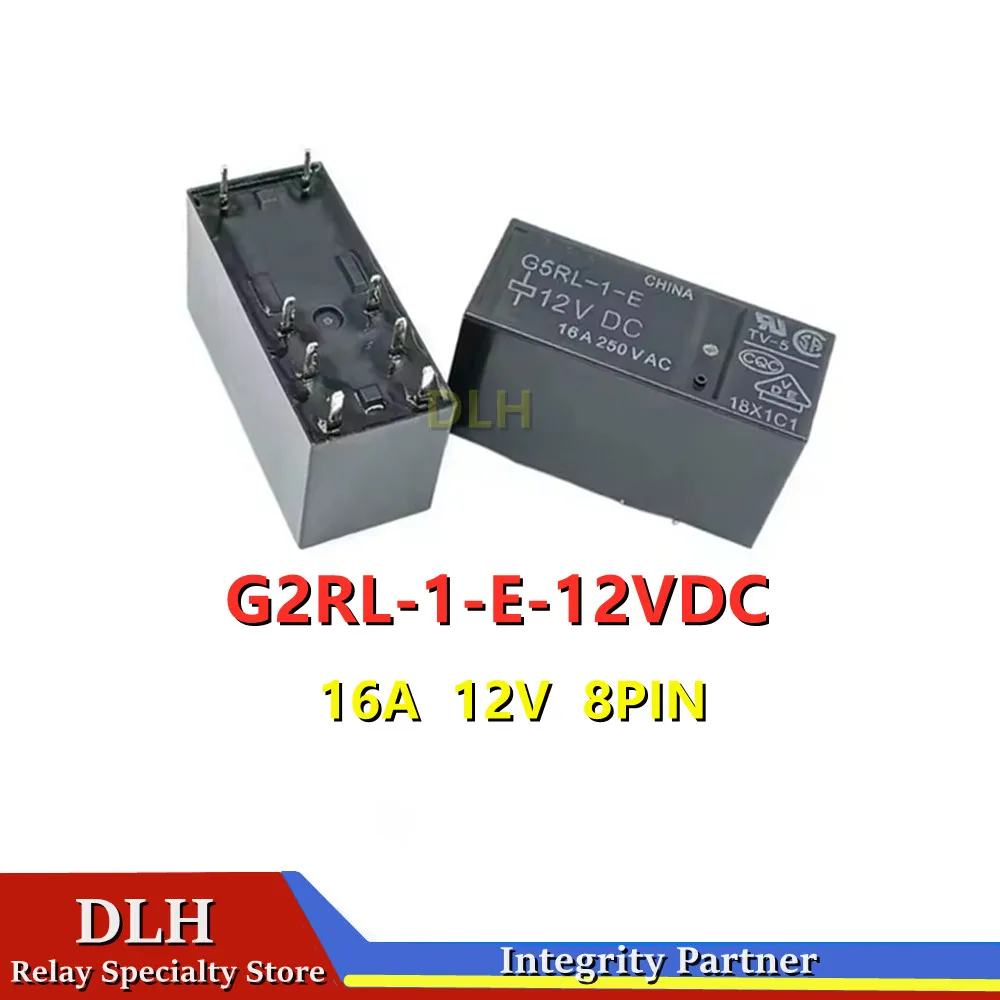 

5 pieces / lot NewOriginal Power Relay 16A 12VDC 8PINS G2RL-1-E G2RL-1-E-CF G2RL-1-E-CF-12VDC G2RL-1-E-12VDC G2RL-1-E-CF-DC12V