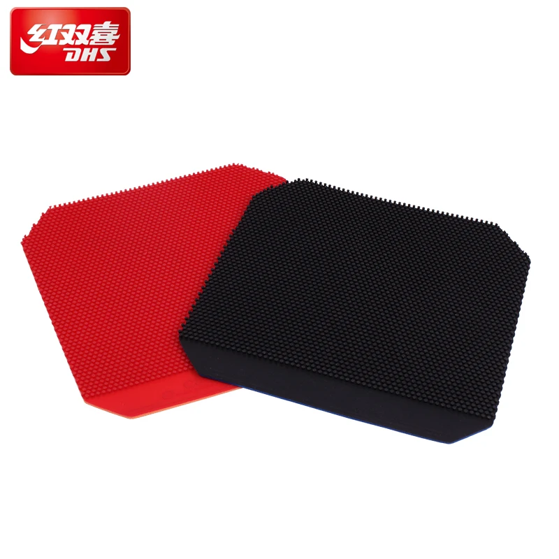 DHS C8 Table Tennis Rubber Original Defensive+ Loop Pips-long Topsheet OX/1.0mm Sponge Original DHS Ping Pong Rubber