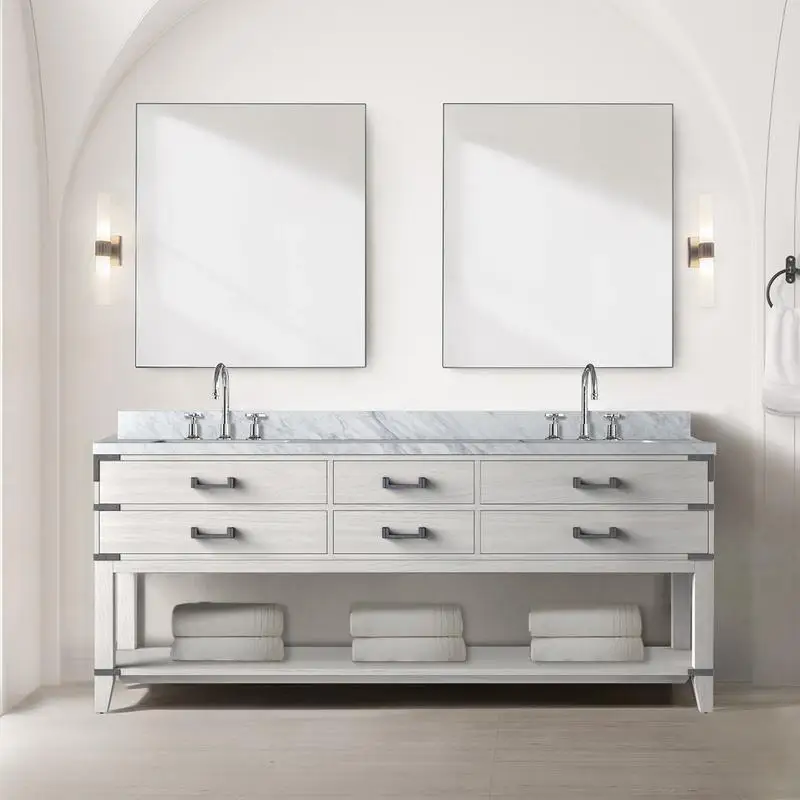 Double Bath Vanity …