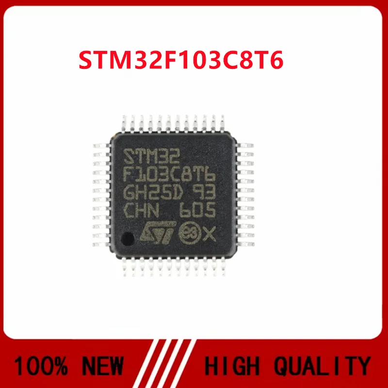 5PCS/LOT STM32F103C8T6 LQFP-48 (7x7) STM32F103 C8T6 Precision isolation amplifier in stock