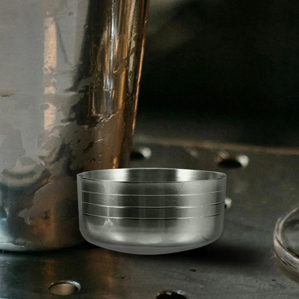 

3pcs Stainless Steel Shaker Lids Leakproof for Cocktails Milk Tea Bartender Tools Kitchen Bar Supplies