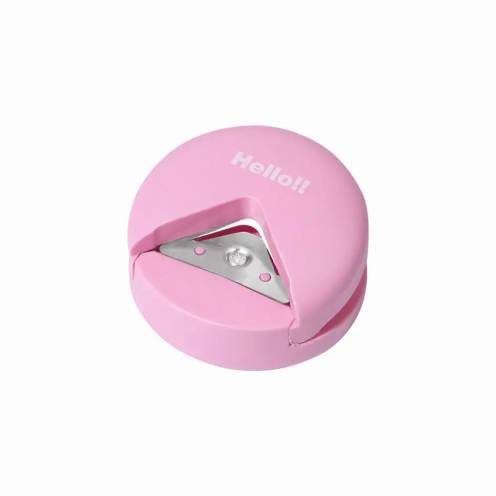 Simple Plastic R4 Corner Rounder Mini Paper Punch R4 Fillet Cutter Portable Card Rounded Cutter DIY Paper Craft