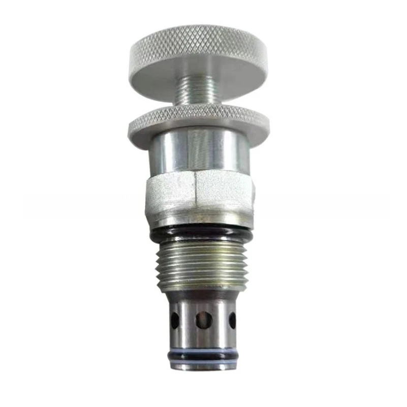 Hydraulic Throttle, Speed Control Manual Adjustable NV-10 Threaded Cartridge Bidirectional Globe Valve