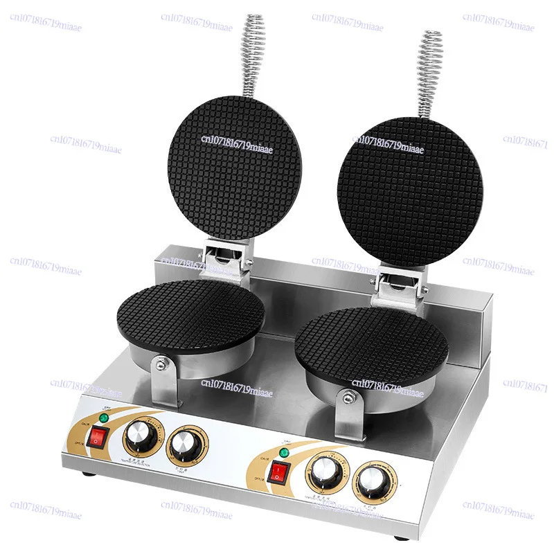 Cone Crispy Egg Roll Commercial Electric Automatic Egg Roll Spread Ice Cream Cone Ice Cream Machine
