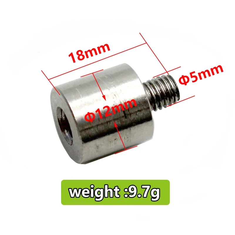 2 Piece Carp Fishing Bite Indicator Bobbin Weights Stainless Weigh 5mm Screw Thread For Carp Fishing Terminal Tackle Equipment - view 2
