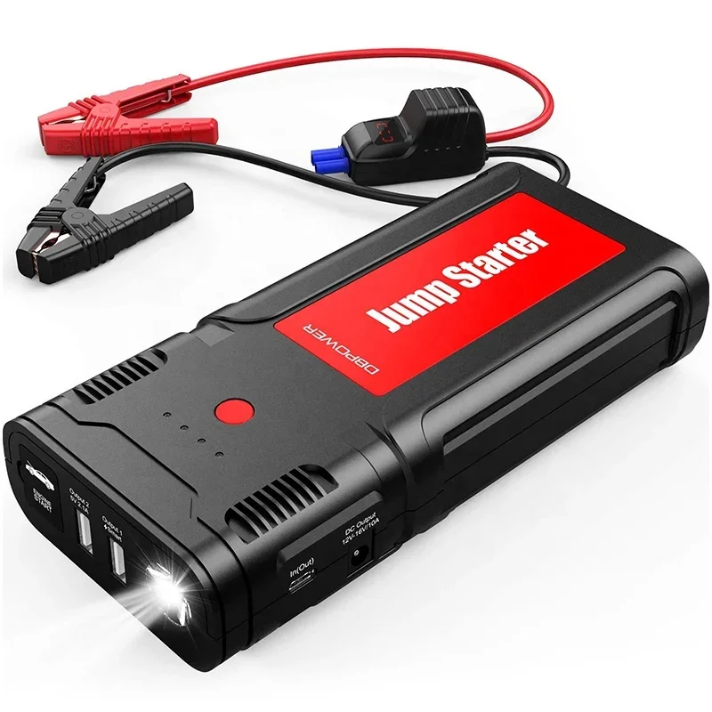 Portable Mini Car Power Bank 2500A 21800Mah Jump Starter 12V