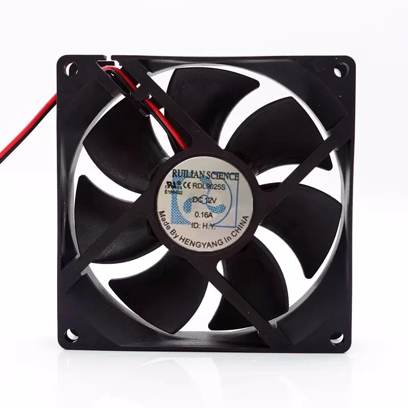 

Original Authentic for RDL9025S DC12V 0.16A 90*90*25MM 2 Line Refrigerator Fan