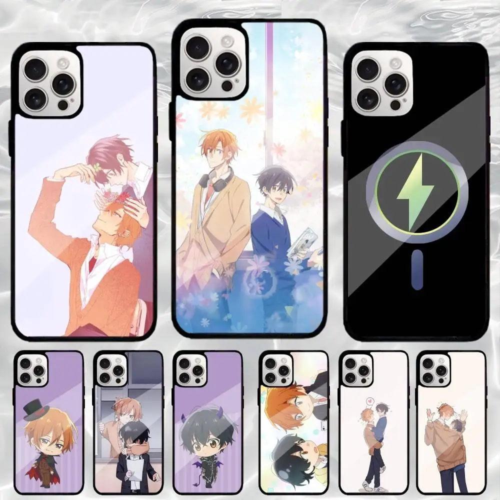 

S-SASAKI and M-MIYANO BL Phone Case For iPhone17,16,15,14,13,12,11 Plus,Pro Max Magnetic For Magsafe Wireless Charging