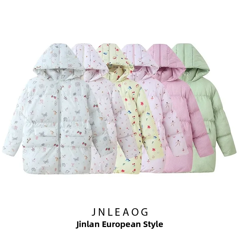 

Модная женская хлопковая куртка в уличном стиле с капюшоном и принтом, универсальная, осенняя новинка, прямого кроя, с длинными рукавами