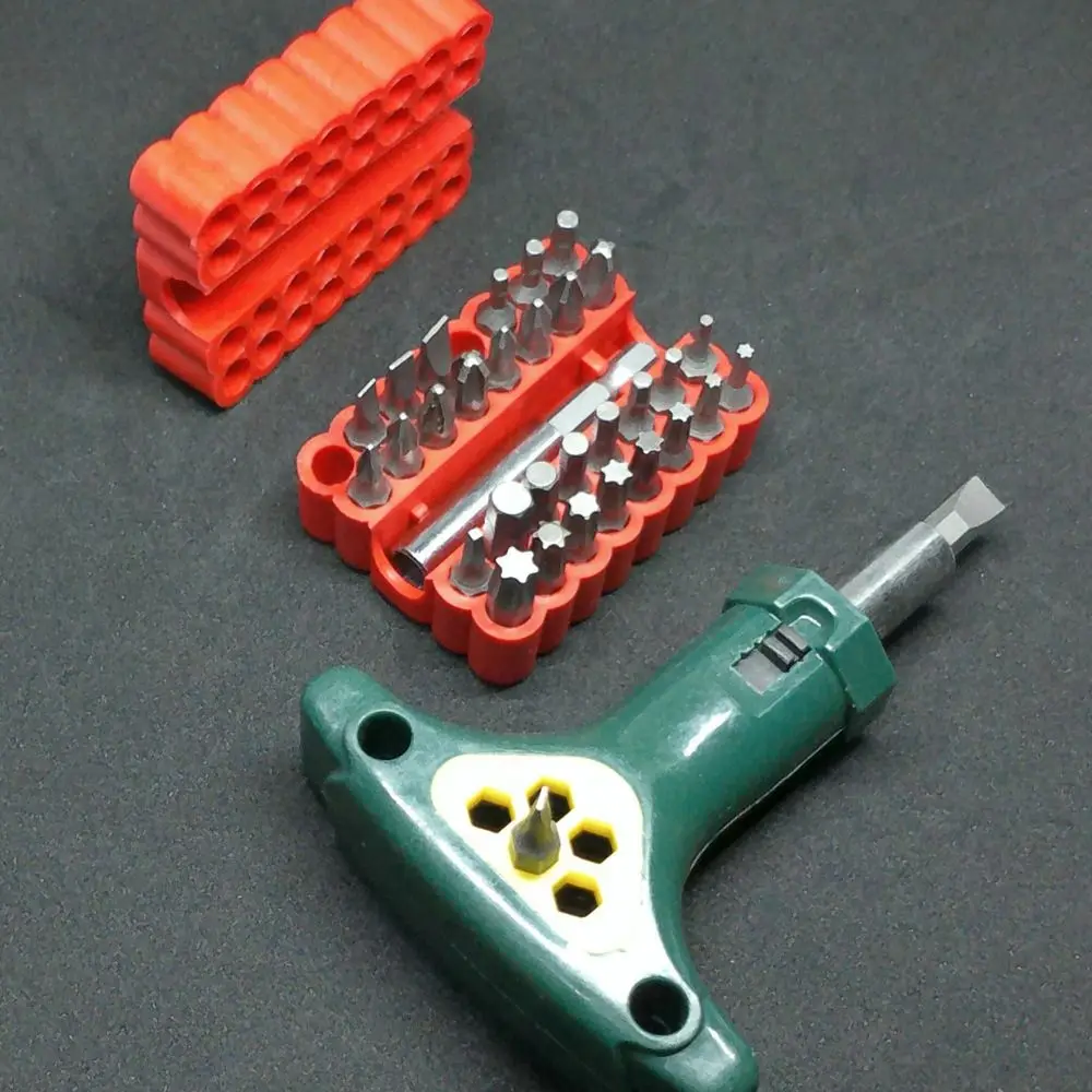 Impact Resistant T Handle Manual Screwdriver Anti-Slip WaterProof Quick Screwdriver Driver 1/4\